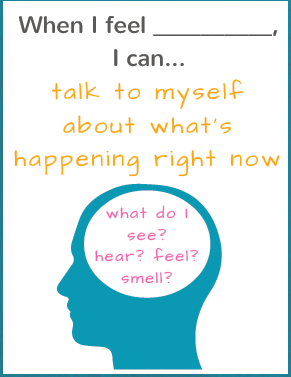 Ready to Use Coping Skills Cue Cards - Calming Set