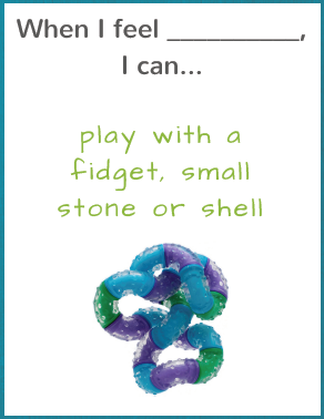 Ready to Use Coping Skills Cue Cards - Calming Set