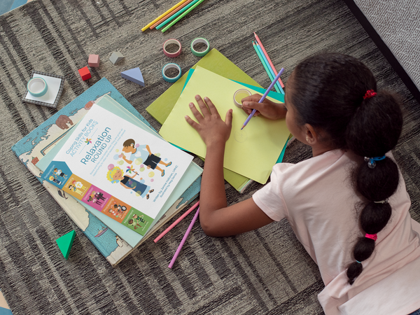 Digital Coping Skills for Kids Activity Books: Relaxation Round Up