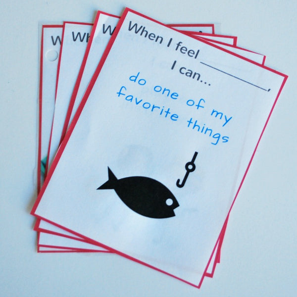 Ready to Use Coping Skills Cue Cards - Distraction Set