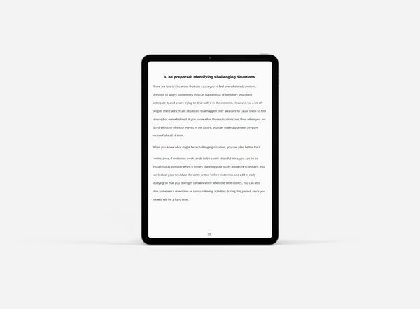 Coping Skills for Teens Workbook - Digital Version