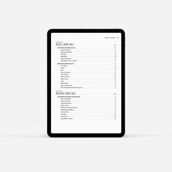 Coping Skills for Kids Workbook - Digital Version