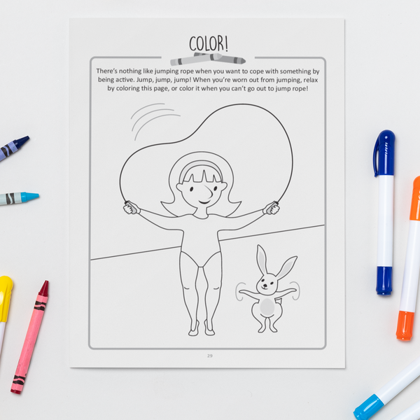 Digital Coping Skills for Kids Activity Books: Marvelous Movement