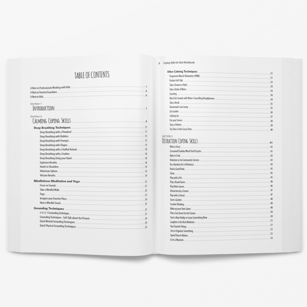 Coping Skills for Kids Workbook - Print Version
