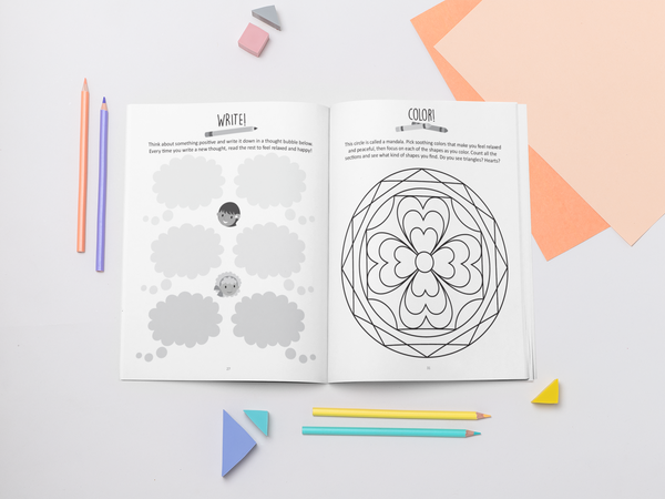 Coping Skills for Kids Activity Books: Relaxation Round Up