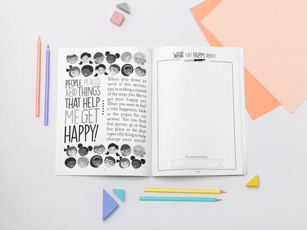 Digital Coping Skills for Kids Activity Books: My Happiness Journal