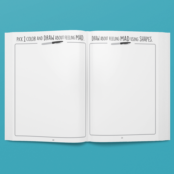 Digital Coping Skills for Kids Activity Books: Processing Feelings